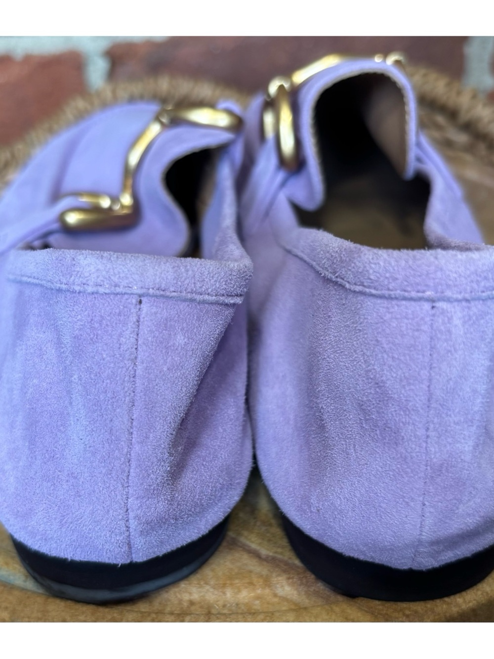 NWOT Anthropologie Bibi Lou Exclusive Zagreb Loafers in Malva Size 37 - Picture 8 of 11